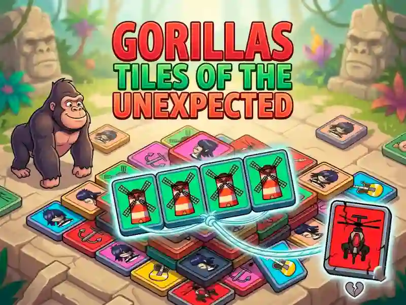 Igra Gorillas Tiles Of The Unexpected spletu