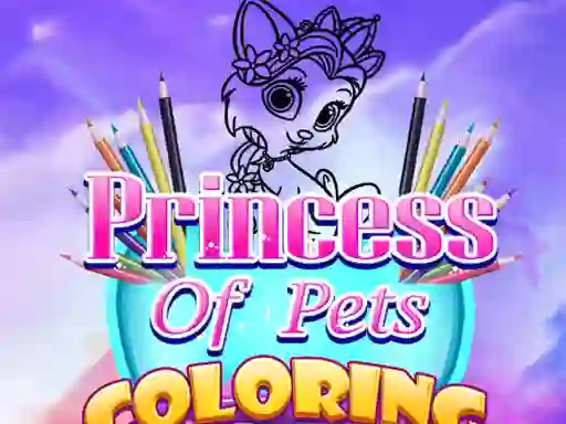 Igra Princess Of Pets Coloring spletu