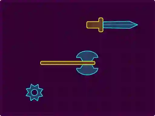 Igra Physics Knife spletu