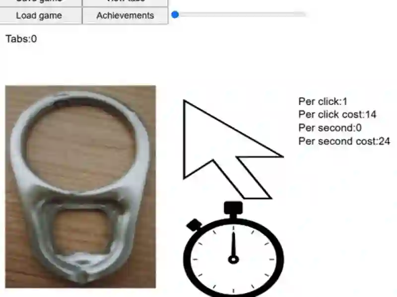 Igra Tabs Clicker spletu
