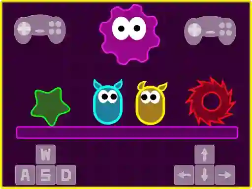 Igra Neon Slimes spletu