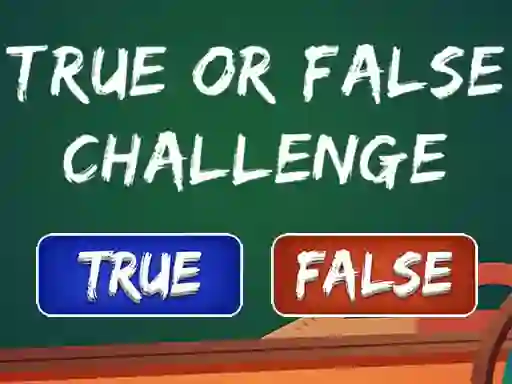 Igra  True Or False Challenge spletu