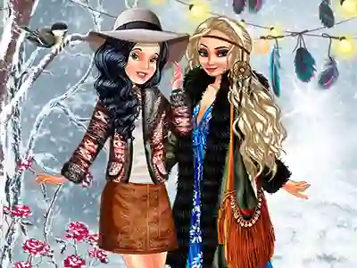 Igra Boho Winter With Princess spletu