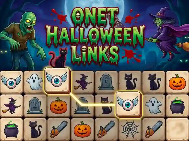 Igra ONet Halloween Links spletu