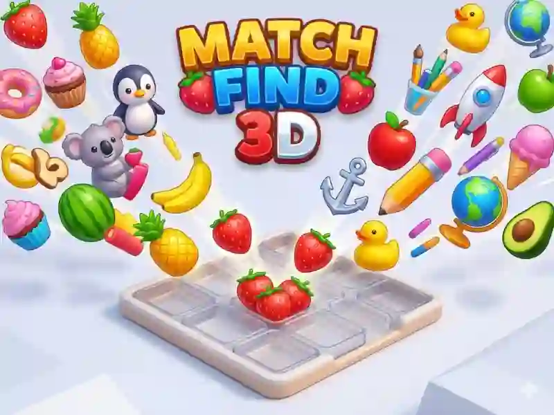 Igra Match Find 3D spletu