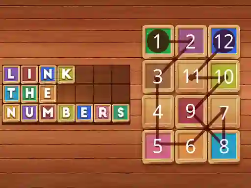 Igra Link The Numbers spletu