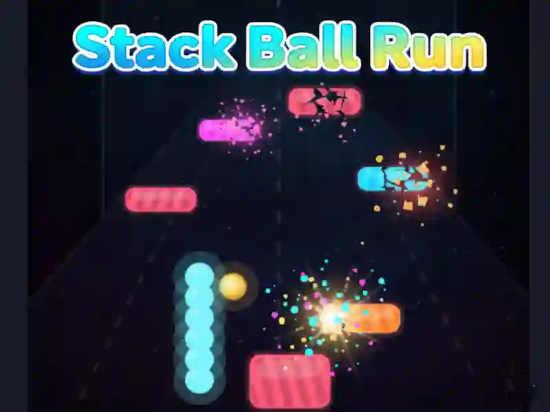 Igra Stack Ball Run spletu