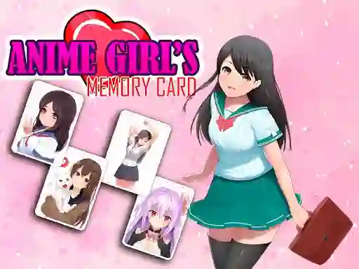 Igra Anime Girls Memory Card spletu