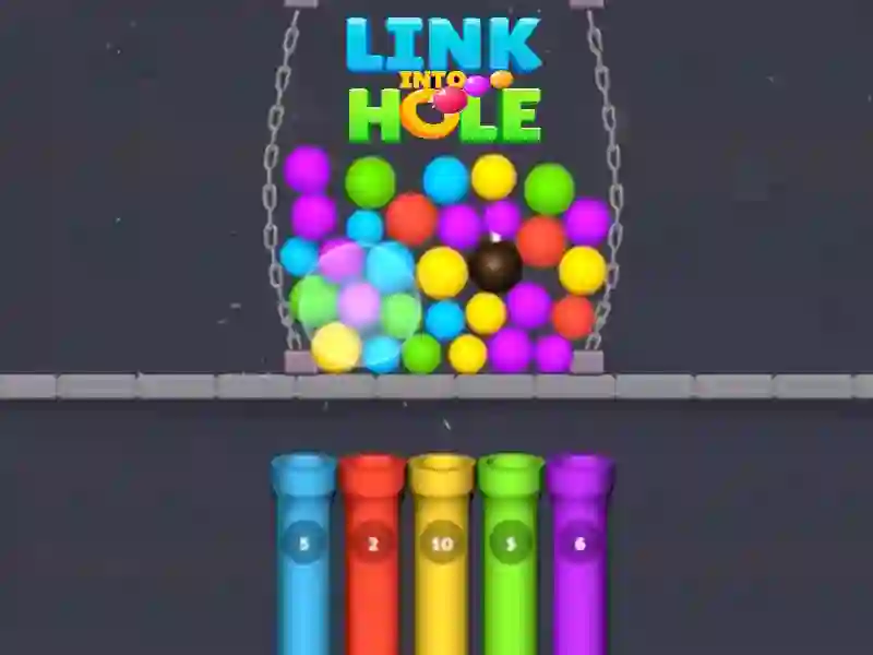Igra Link Into Hole spletu