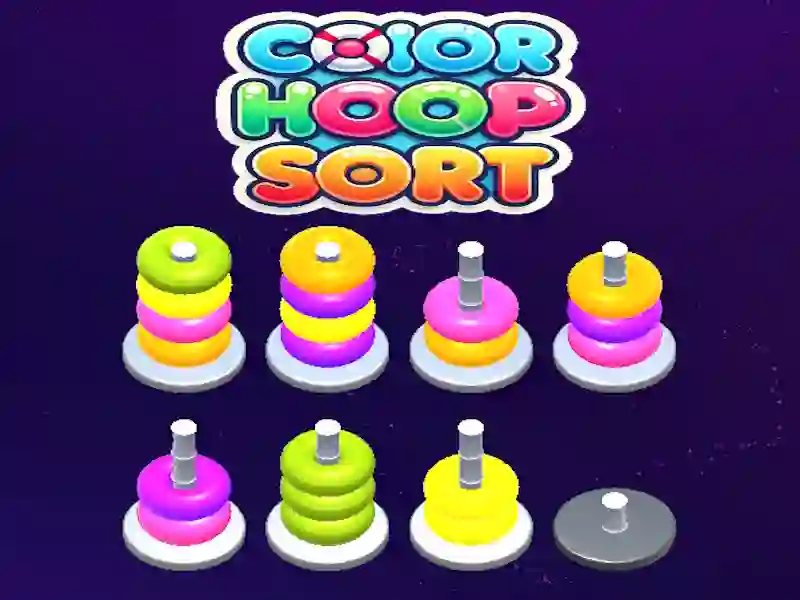 Igra Color Hoop Sort spletu