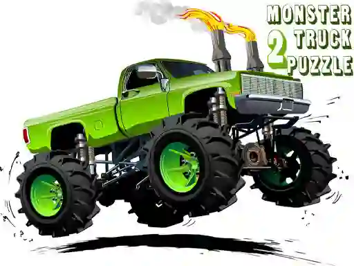 Igra Monster Truck Puzzle 2 spletu