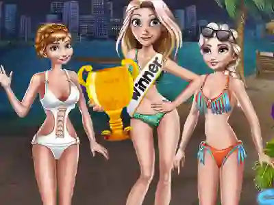 Igra Girls Surf Contest spletu
