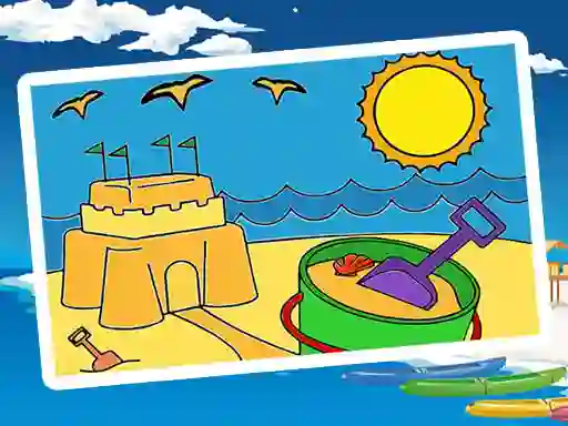 Igra Summer Coloring Pages spletu