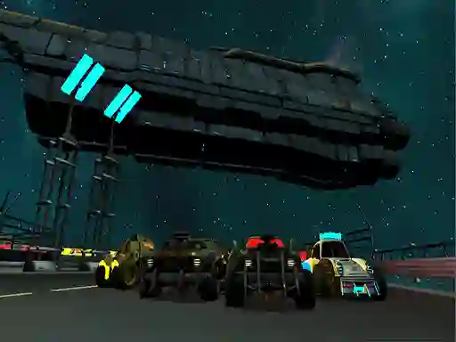 Igra Moon Car Stunt spletu
