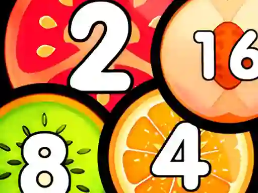 Igra Merge Balls Shooter 2048 Connect Fruits spletu