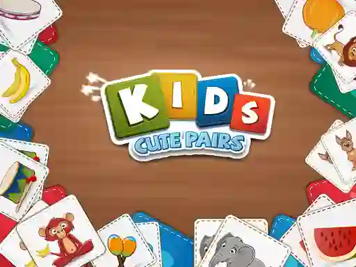 Igra Kids Cute Pairs spletu