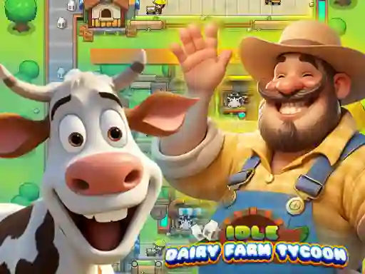 Igra Idle Dairy Farm Tycoon spletu