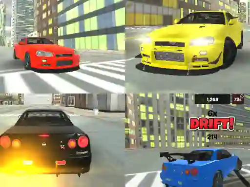 Igra Skyline Drift 3d spletu