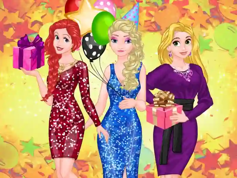 Igra Frosty Princess Party Surprise spletu