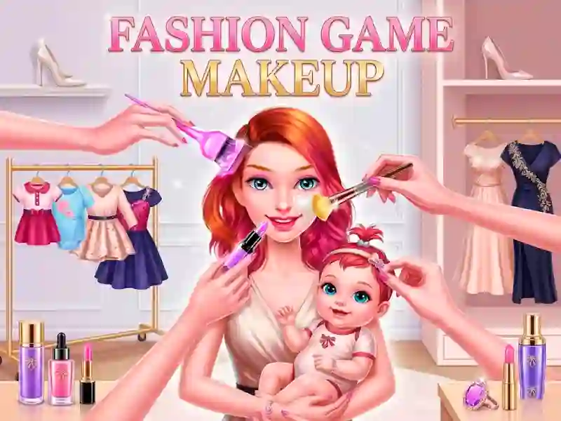 Igra Fahion game makeup spletu