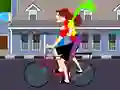 Igra Cycling Kiss spletu