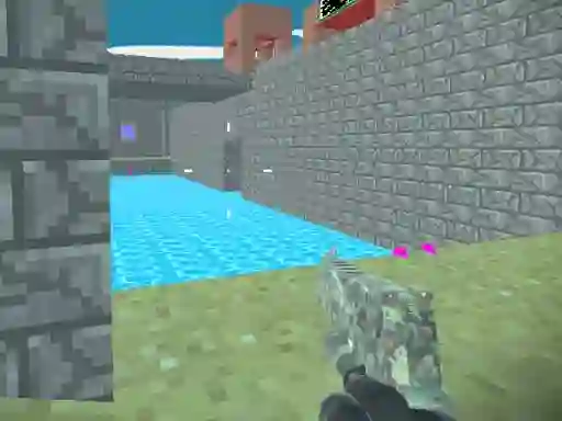 Igra Pixel Combat Fortress spletu