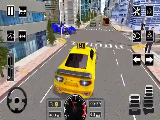 Igra Modern City Taxi Car Simulator spletu