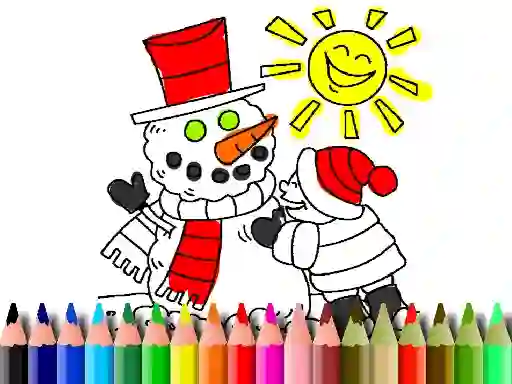Igra Back To School: Winter Time Coloring spletu