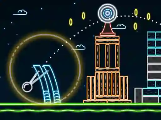 Igra Neon Catapult spletu