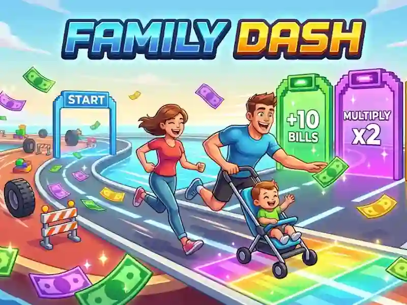 Igra Family Dash spletu