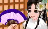 Igra Kimono Cutie Dress Up spletu