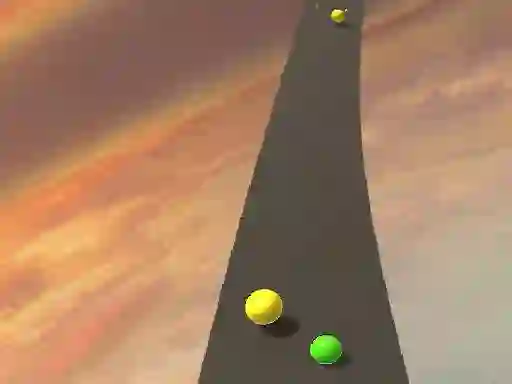 Igra Sky Ball Race spletu