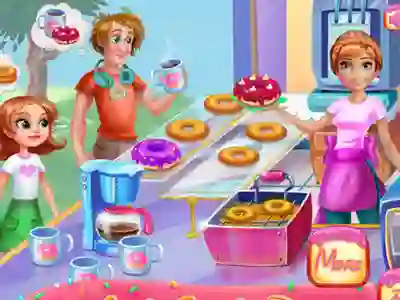 Igra Annie Cooking Donuts spletu