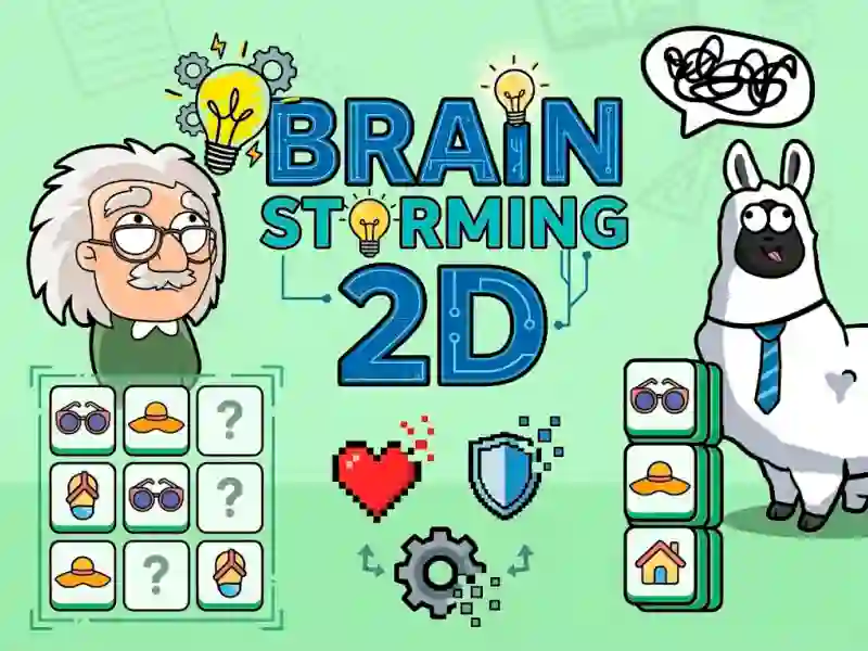 Igra Brainstorming 2D spletu