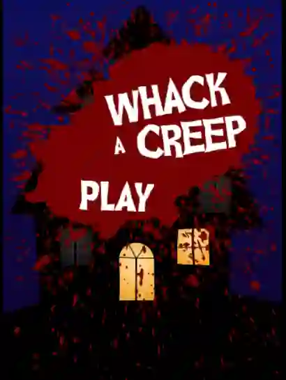 Igra Whack a Creep spletu