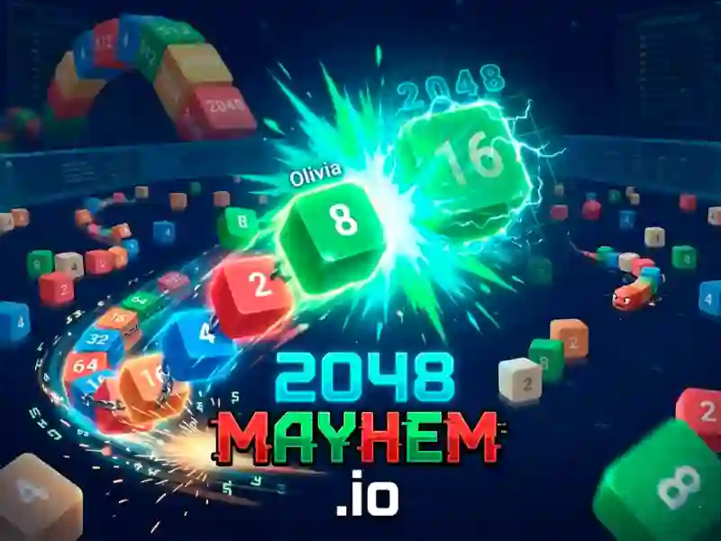 Igra 2048 Mayhem.io spletu