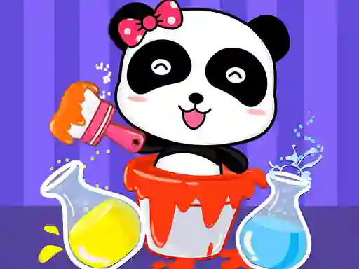 Igra Baby Panda Color Mixing Studio spletu