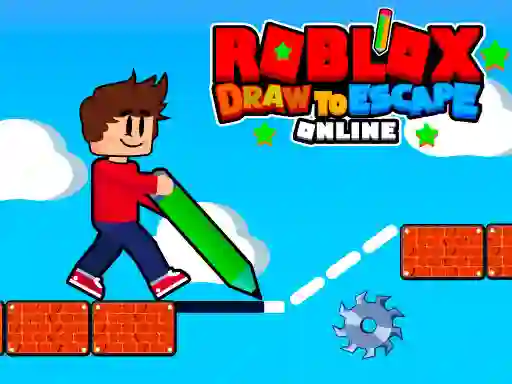 Igra Roblox Draw to Escape Online spletu