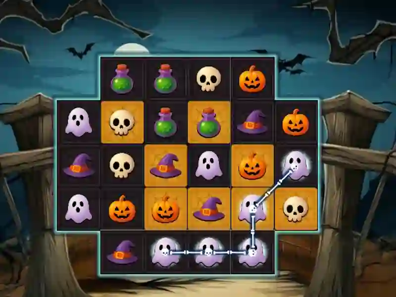 Igra Spooky Chains spletu