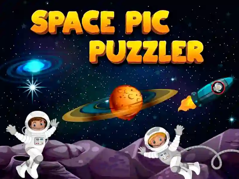 Igra Space Pic Puzzler spletu