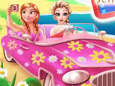Igra Princesses Road Trip Fun spletu