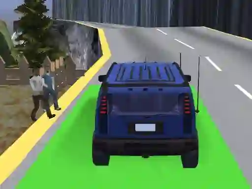 Igra Uphill Jeep Driving spletu
