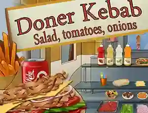 Igra Doner Kebab Salad, Tomatoes, Onions spletu