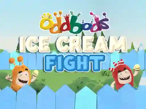 Igra Oddbods Ice Cream Fight spletu
