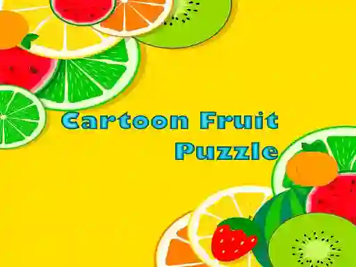 Igra Cartoon Fruit Puzzle spletu