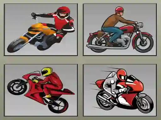 Igra Racing Motorcycles Memory spletu