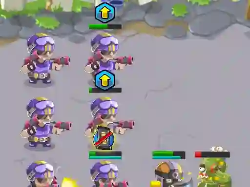 Igra Squad Defense spletu