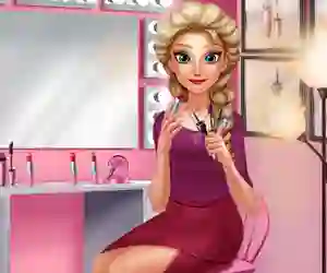 Igra Ice Queen Makeover Time spletu