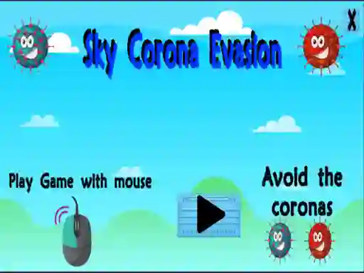 Igra Sky Corona Evasion spletu