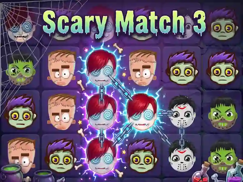 Igra Scary Match 3 spletu